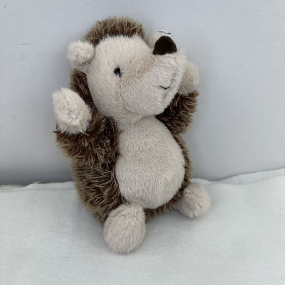 Jellycat LITTLE HEDGEHOG 8” Soft Plush Toy Rare Hedgehog Clean Good‎ Condition - Picture 1 of 13